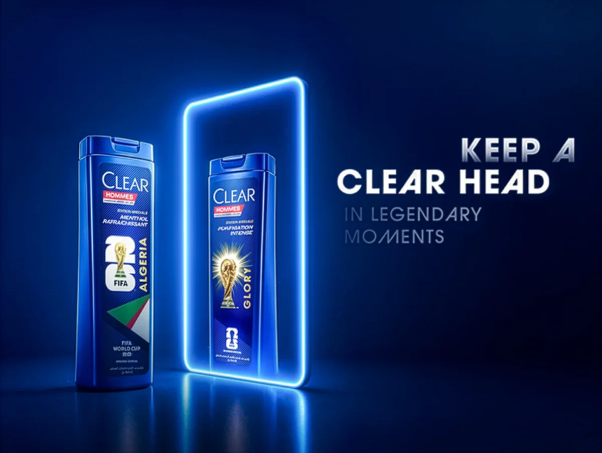 Clear FIFA World Cup campaign visual